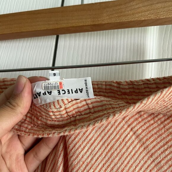 Apiece Apart Turkanna Pink Asymmetrical Skirt Women's Size 6 - Picture 6 of 7